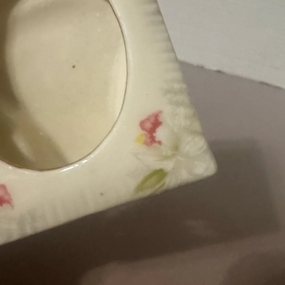 Floral Ceramic Picture Frame